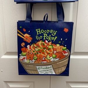 2- Foodland Poke 2.0 Reusable Bags